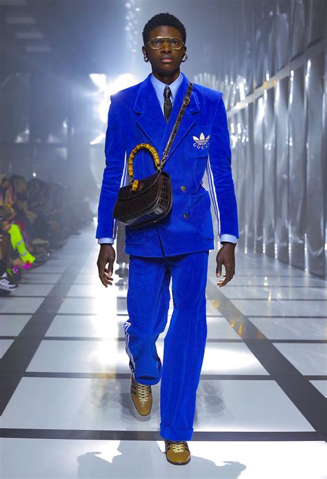 gucci adidas suit men's